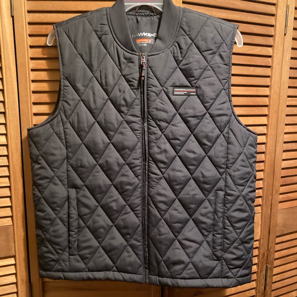 HAWKES & Co. Grey Performance Puffer Vest